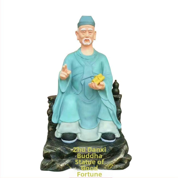 Statuie Bodhisattva al Regelui Vindecător – Hua Tuo și Sun Simiao, pentru altarul de acasă, rășină