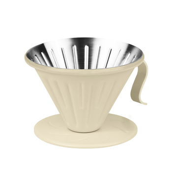 Nibu filtru de cafea din oțel inoxidabil 304 pentru V60, filtrare prin infuzie manuală, model V01 02