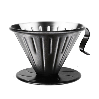 Nibu filtru de cafea din oțel inoxidabil 304 pentru V60, filtrare prin infuzie manuală, model V01 02