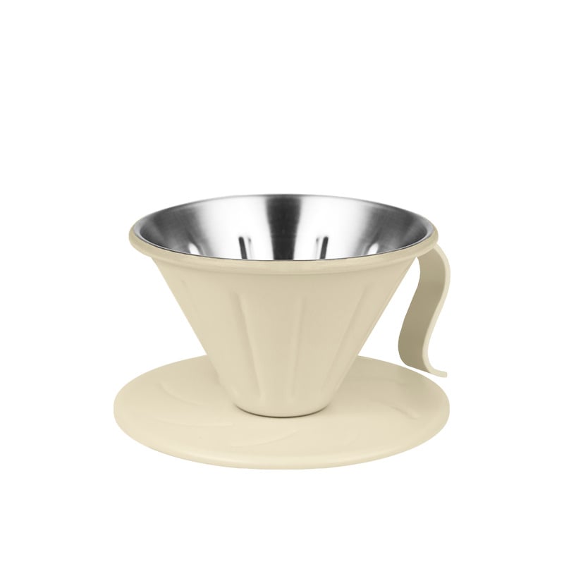 Nibu filtru de cafea din oțel inoxidabil 304 pentru V60, filtrare prin infuzie manuală, model V01 02