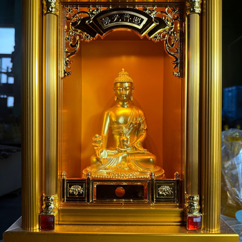 Statuie Buddha Vindecător, 21 cm, din rășină, ornament de casă, tantric