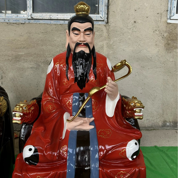 Statuete din bronz ale zeilor taoisti pentru altarul templului