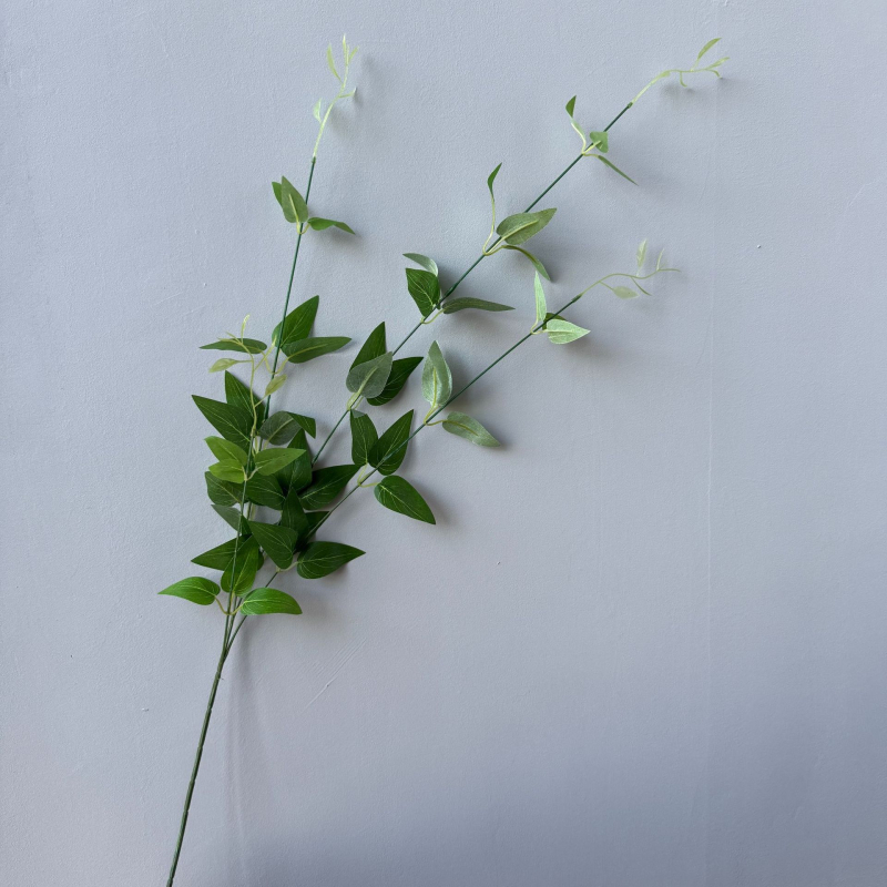 Frunze artificiale Clematis și honeysuckle, plantă verde pentru decor interior și sală de nunți, tulpină unică, înălțime 30–100 cm