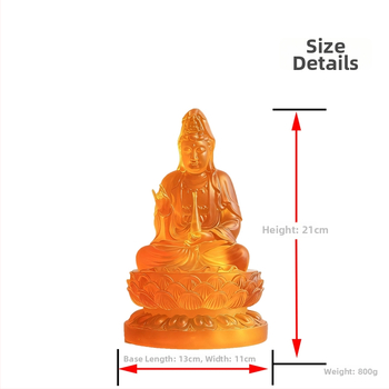 Statue Guanyin Bodhisattva din rășină pentru închinare acasă – ornament decorativ pentru interior