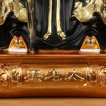 Statuie Buddha din rășină pentru cult acasă, realizată manual, figură de femeie în vârstă, patru statui de familie