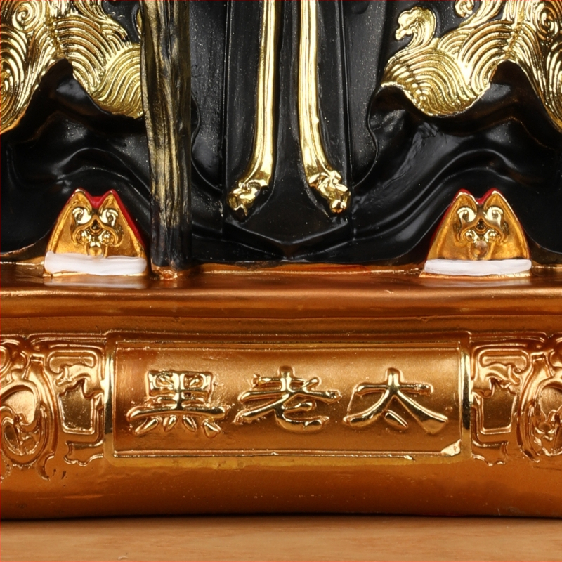 Statuie Buddha din rășină pentru cult acasă, realizată manual, figură de femeie în vârstă, patru statui de familie