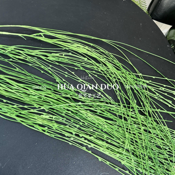 Ramuri artificiale de salcie, plantă verde din plastic cu frunze de salcie, decor pentru perete și tavan