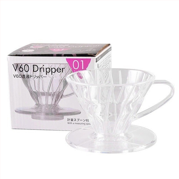 Filtru de cafea stil japonez pentru preparare manuală, cu dripper din rășină