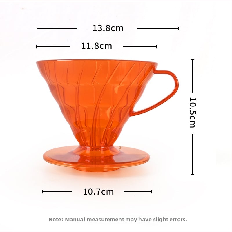 Filtru de cafea stil japonez pentru preparare manuală, cu dripper din rășină