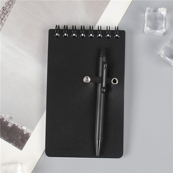 Liansheng Jurnal colorat cu legare în spirală, foi detașabile, confortabil de ținut, Dowling hârtie 75 g, 100–200 pagini, stil simplu pentru birou