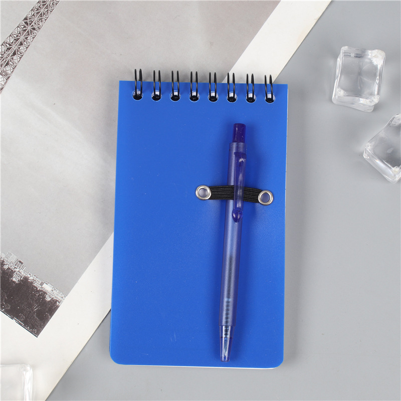 Liansheng Jurnal colorat cu legare în spirală, foi detașabile, confortabil de ținut, Dowling hârtie 75 g, 100–200 pagini, stil simplu pentru birou