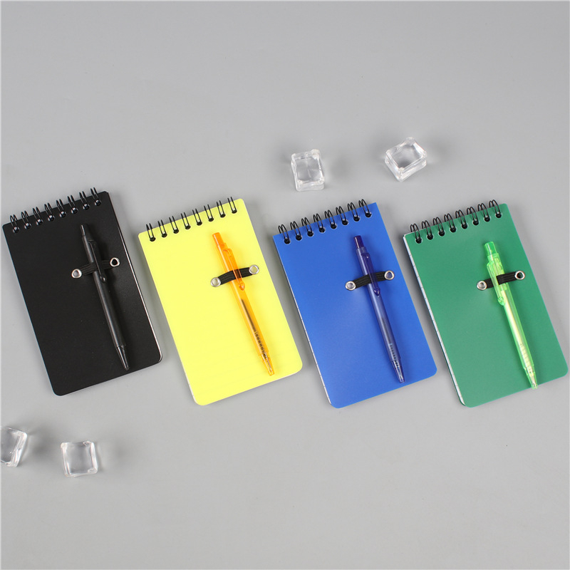 Liansheng Jurnal colorat cu legare în spirală, foi detașabile, confortabil de ținut, Dowling hârtie 75 g, 100–200 pagini, stil simplu pentru birou