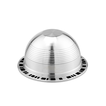 Filtru hemisferic din oțel inoxidabil pentru capsule Nespresso, compatibil cu VertuoPlus