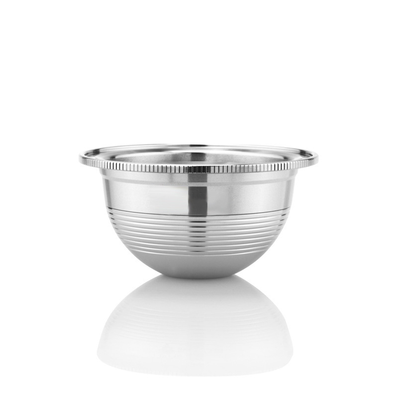 Filtru hemisferic din oțel inoxidabil pentru capsule Nespresso, compatibil cu VertuoPlus
