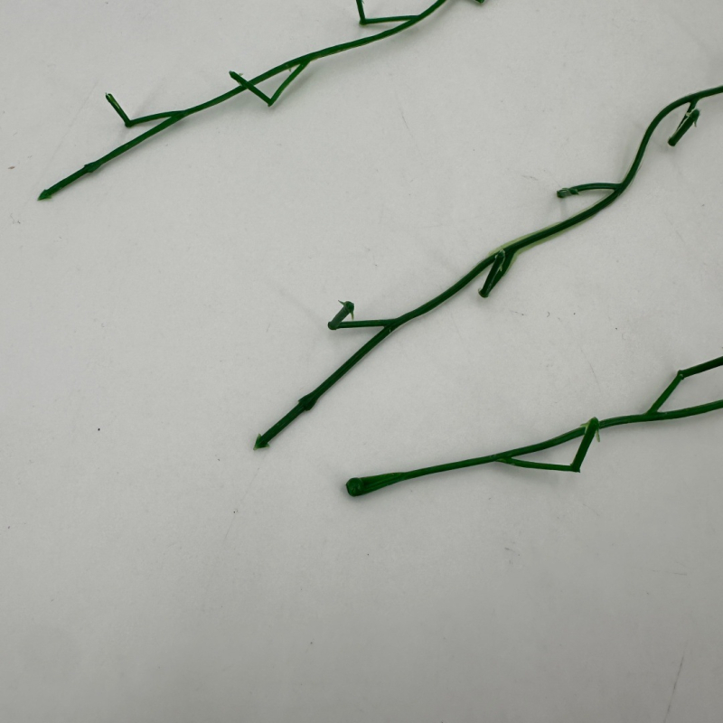 Accesorii pentru flori artificiale în stil răatan, conectori cu 8 găuri, componente din plastic semi-finite pentru decor pe perete cu plante