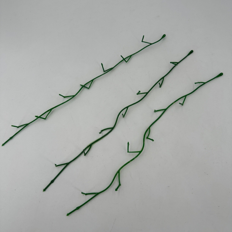 Accesorii pentru flori artificiale în stil răatan, conectori cu 8 găuri, componente din plastic semi-finite pentru decor pe perete cu plante