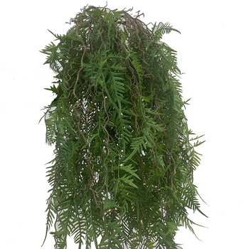 Plantă artificială din ratan cu frunză persană – viță agățată pentru perete și tavan, decor de nuntă