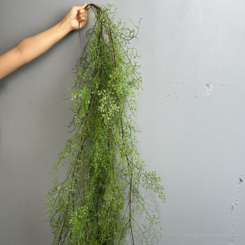 Viță artificială verde pentru înfășurarea conductelor de aer condiționat și decorarea casei – liane decorative pentru tavan, nunți, fotografie și exterior