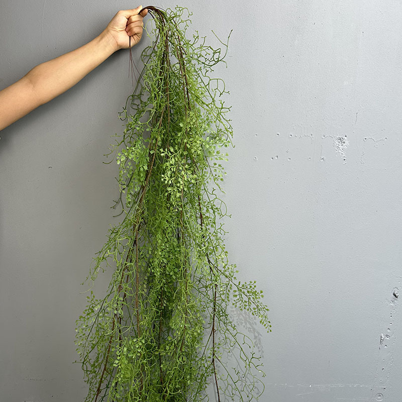 Viță artificială verde pentru înfășurarea conductelor de aer condiționat și decorarea casei – liane decorative pentru tavan, nunți, fotografie și exterior