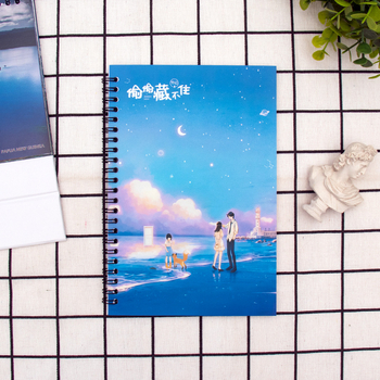 Jurnal spiral personalizat cu logo – notebook pentru elevi cu foi detașabile