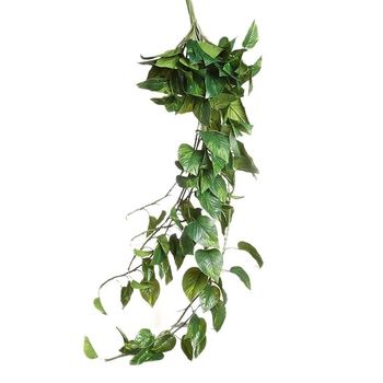 Pothos artificial, liană pentru perete, plantă verde decorativă, înălțime 30–100 cm
