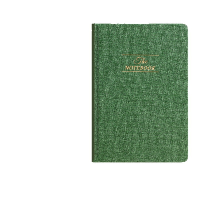 Carnet cu copertă din material textil și personalizare a logo-ului, format A5, carnet de întâlniri de afaceri