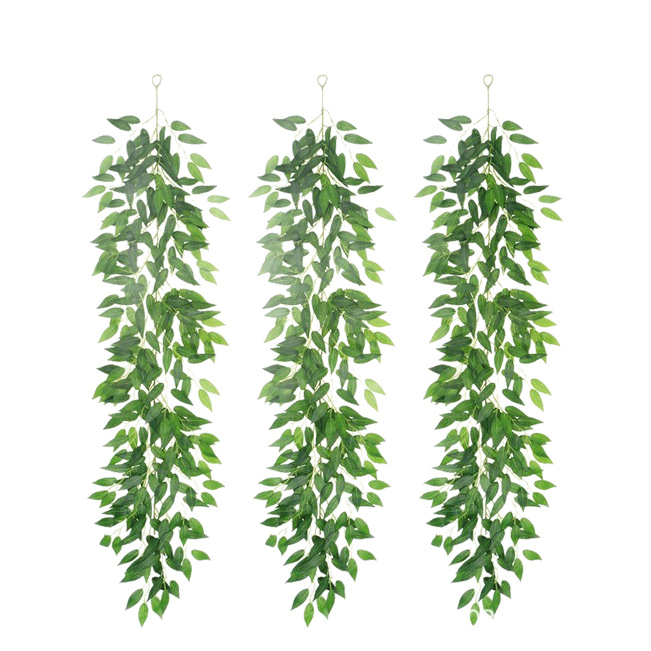 Plantă artificială din răchită cu frunze de salcie, pentru decor de masă, nuntă și primăvară