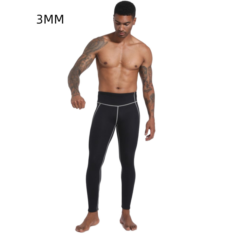 Неопренов костюм за фрийдайвинг, двучастов, дълъг ръкав, 1.5/3 мм, унисекс