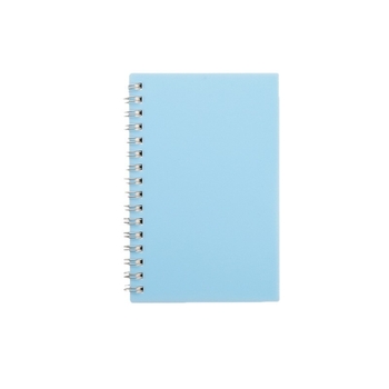 Caiet A5 cu copertă PP mată și spirală, stil retro, 200 pagini, pagini personalizabile