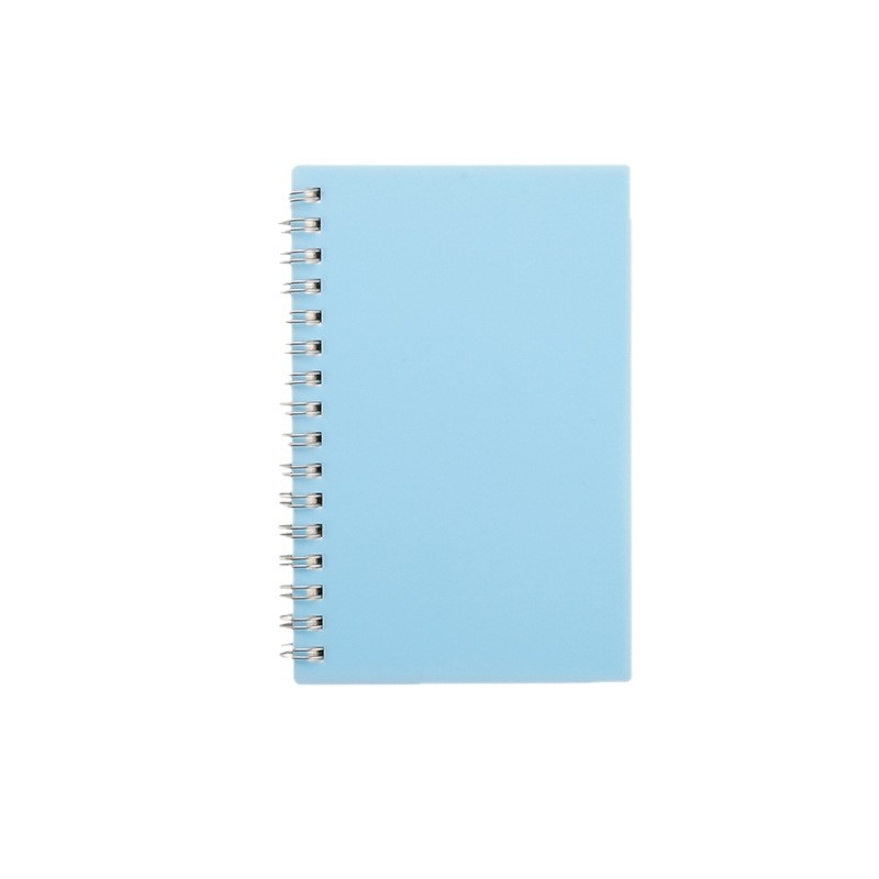 Caiet A5 cu copertă PP mată și spirală, stil retro, 200 pagini, pagini personalizabile