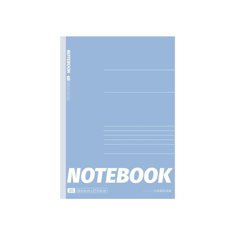 16K caiet gros B5/A5, pagini cu linii, notebook de birou simplu, stil retro nostalgic