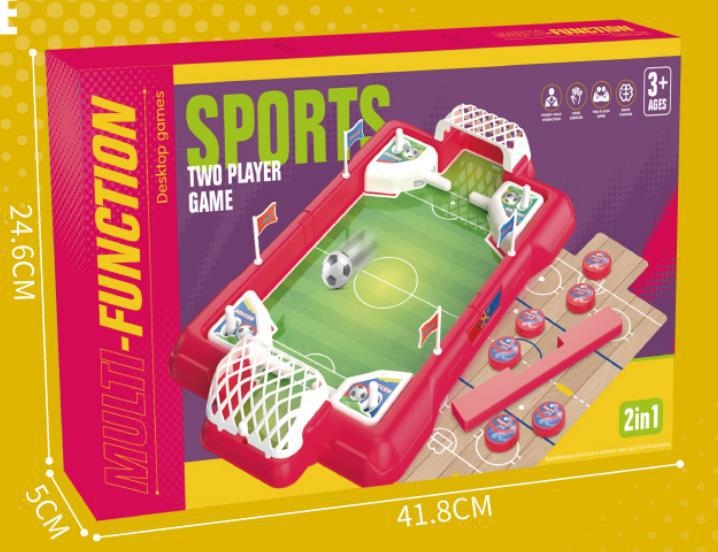 Višestruka stolna edukativna igra s bowlingom, katapultom i nogometom