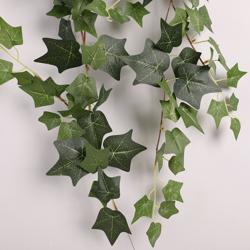 Liană artificială de cartof dulce și iederă – plantă decorativă verde pentru interior
