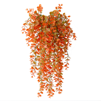 Viță artificială de eucalipt cu ratan – plantă suspendată pentru decor exterior