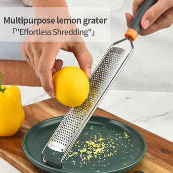 Răzuitor multifuncțional pentru brânză, coajă de lămâie, fructe și legume — potrivit pentru începători