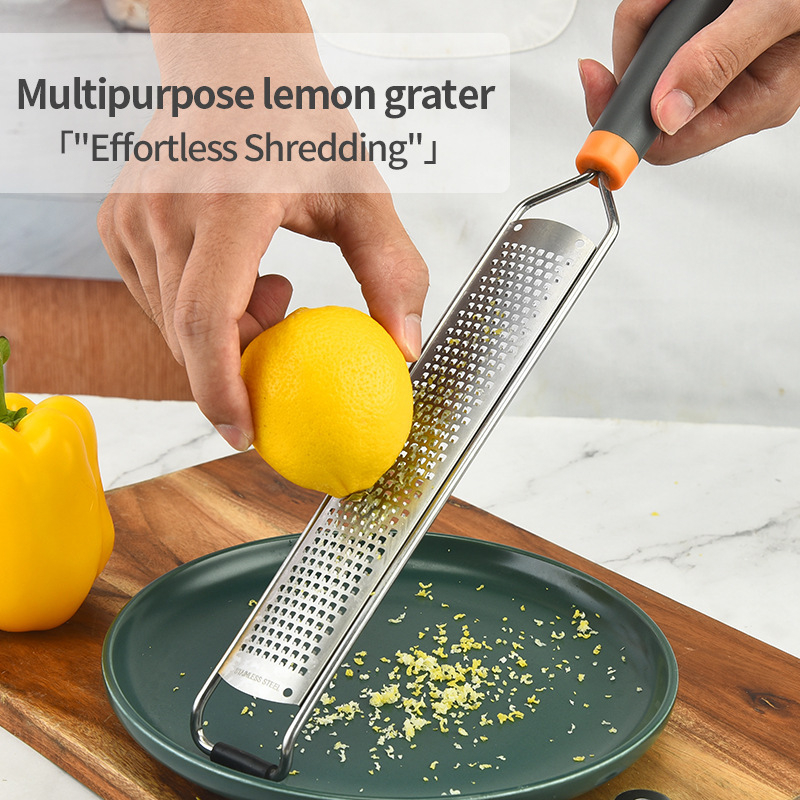 Răzuitor multifuncțional pentru brânză, coajă de lămâie, fructe și legume — potrivit pentru începători