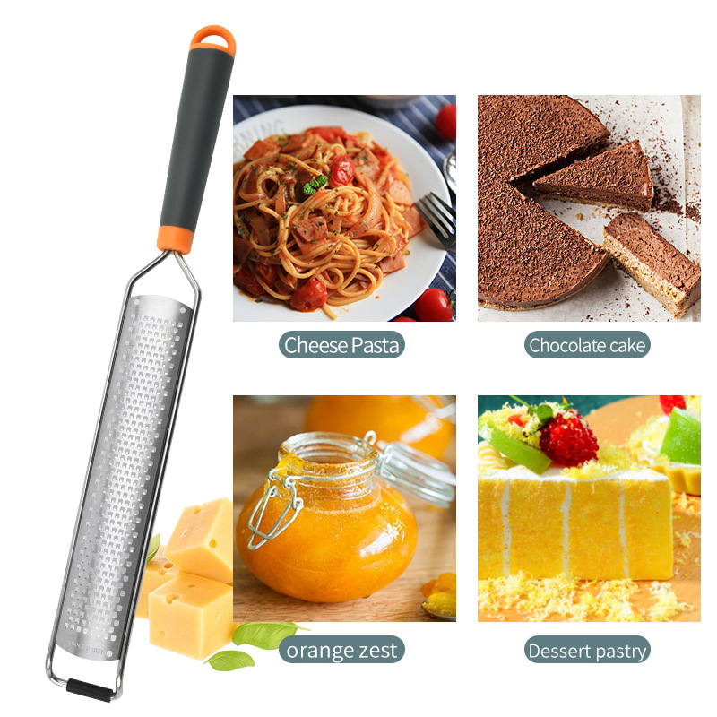 Răzuitor multifuncțional pentru brânză, coajă de lămâie, fructe și legume — potrivit pentru începători