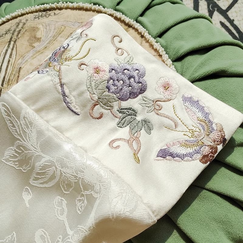 Nova ženska bluza od rayon jacquarda u kineskom stilu, dugi rukavi, proljetna verzija s dijagonalnim zatvaranjem i tradicionalnim kineskim gumbima, svestrani bazni gornji dio