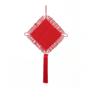 Pandantiv cu nod chinezesc, țesut manual, pentru living, decor pentru casa nouă