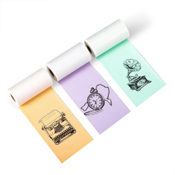 Phomemo 50/53mm M02 Series Universal Set mixt de hârtie termică pentru imprimante