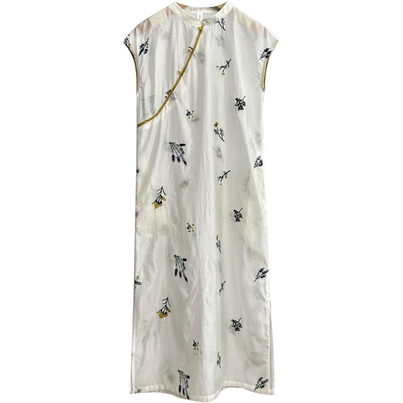 351 Jasper dizajnerska cheongsam haljina sa trakama
