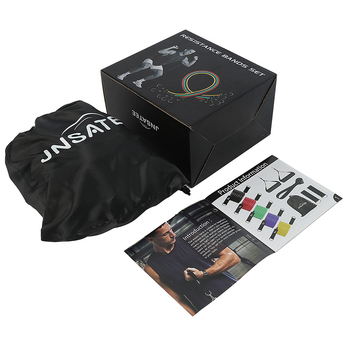 Elastična latex traka za oblikovanje tijela i fitness – otpor 100 lb, set od 11 komada