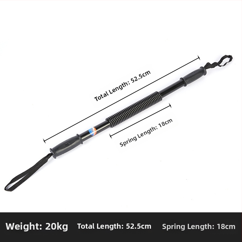 Bar za snagu ruke 20/30/40/50/60 kg, jačanje hvata, karbonska čelika, razvoj mišića ruke
