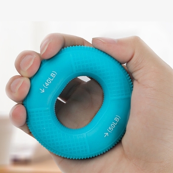 O-oblikovani silikonni grip za prste, 20 lb otpora, za djecu i odrasle