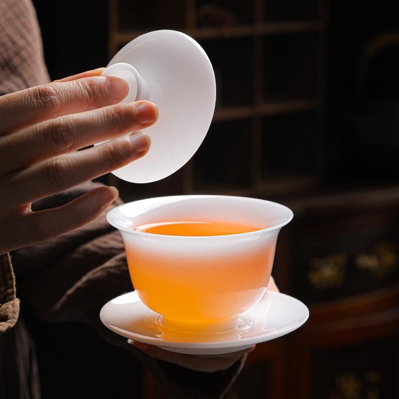 Set de ceai Gongfu din porțelan pentru acasă și birou