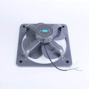 Ventilator de evacuare pentru bucătărie, carcasă metalică pătrată, cu viteză mare, funcționare silențioasă