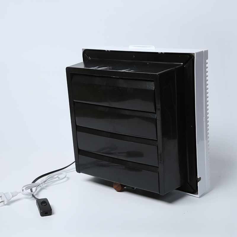 Ventilator de evacuare cu lamele pentru uz casnic, baie și bucătărie, montaj pe perete, 4–8 inci