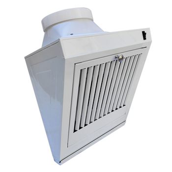 Hotă de bucătărie montată pe perete, mică, pentru apartamente – ventilator de evacuare compact