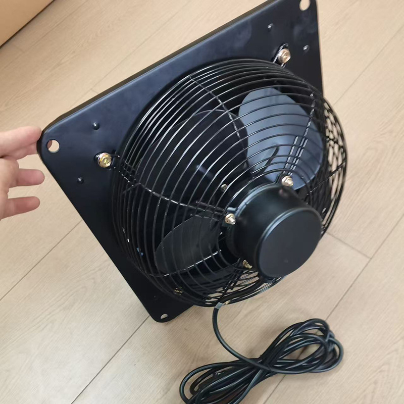Ventilator de evacuare industrial cu lamele, 10-12 inchi, pentru bucătăria de acasă