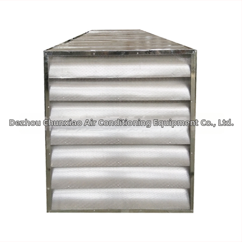 Lameli de ventilație din aliaj de aluminiu, cu reducere a zgomotului și protecție împotriva ploilor